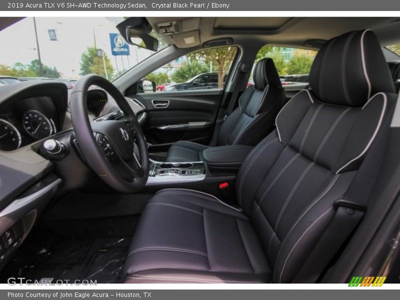 Crystal Black Pearl / Ebony 2019 Acura TLX V6 SH-AWD Technology Sedan