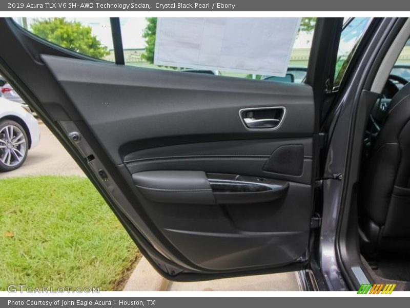 Crystal Black Pearl / Ebony 2019 Acura TLX V6 SH-AWD Technology Sedan