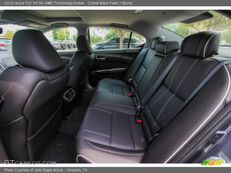 Crystal Black Pearl / Ebony 2019 Acura TLX V6 SH-AWD Technology Sedan