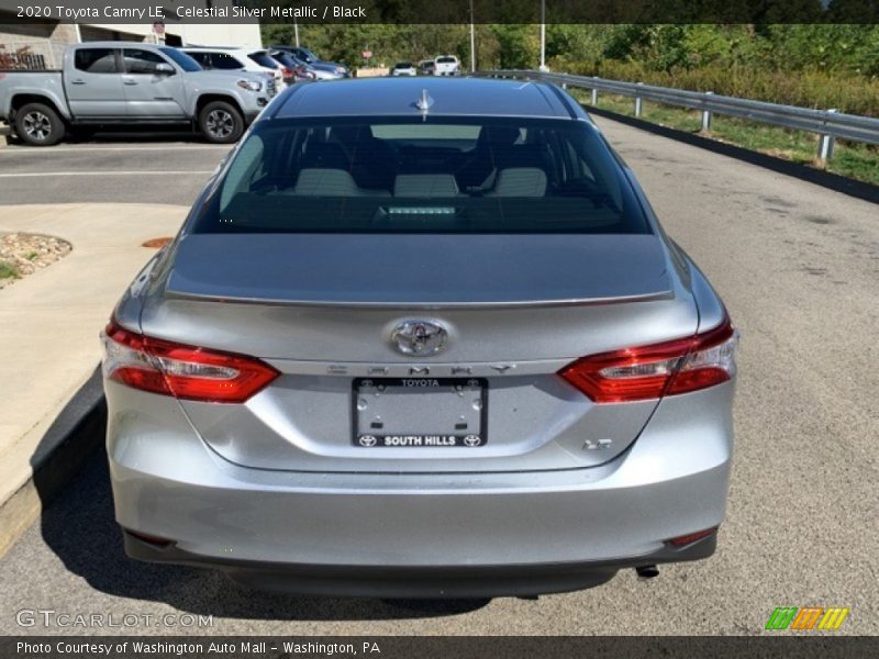 Celestial Silver Metallic / Black 2020 Toyota Camry LE