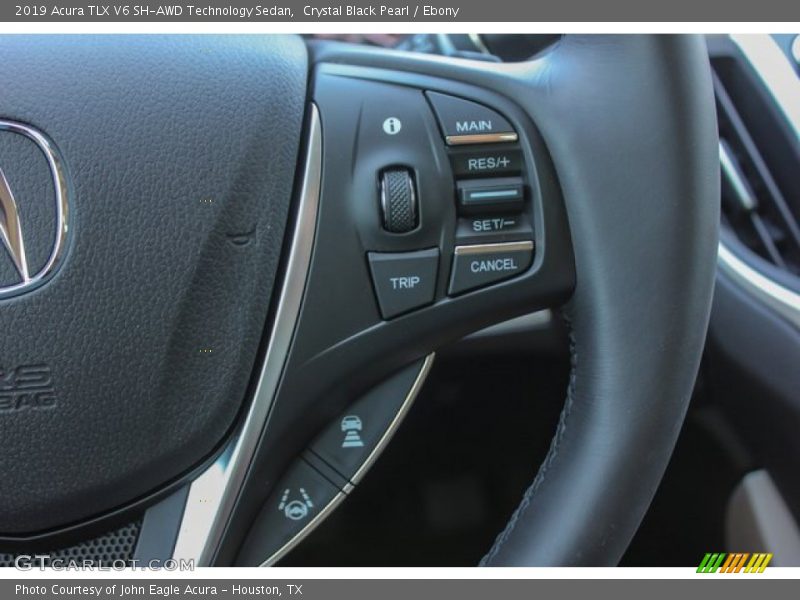 Crystal Black Pearl / Ebony 2019 Acura TLX V6 SH-AWD Technology Sedan