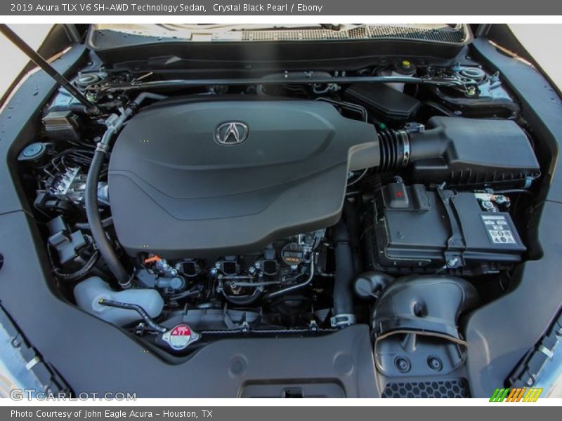 Crystal Black Pearl / Ebony 2019 Acura TLX V6 SH-AWD Technology Sedan