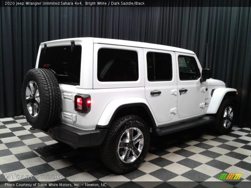 Bright White / Dark Saddle/Black 2020 Jeep Wrangler Unlimited Sahara 4x4