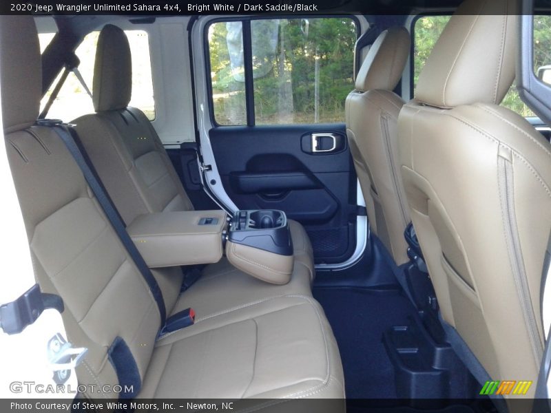 Bright White / Dark Saddle/Black 2020 Jeep Wrangler Unlimited Sahara 4x4