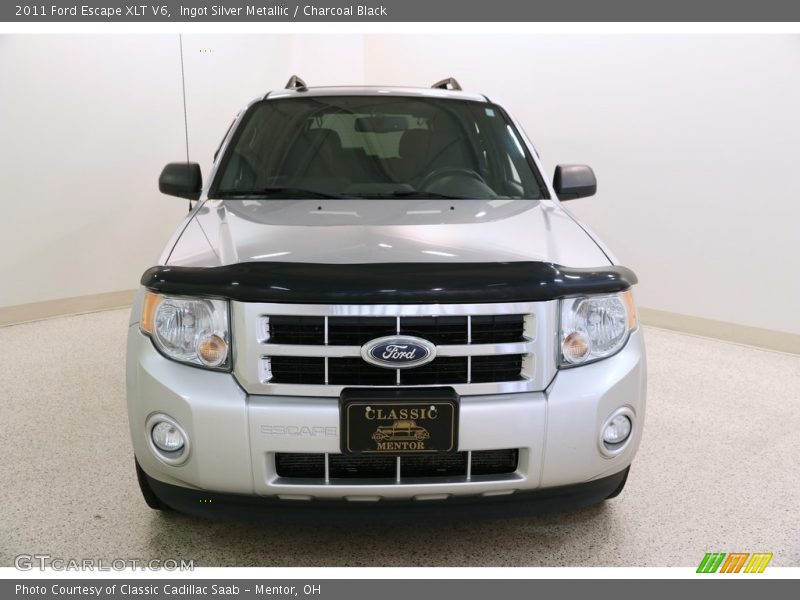 Ingot Silver Metallic / Charcoal Black 2011 Ford Escape XLT V6
