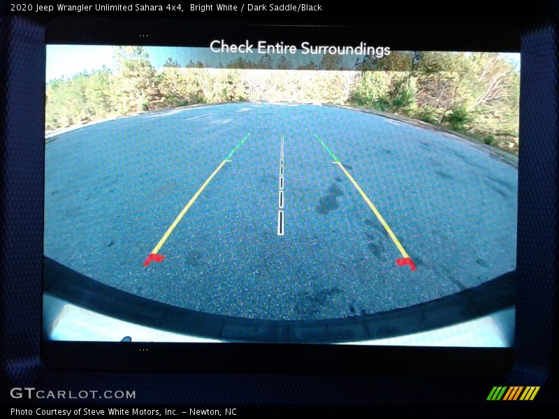 Bright White / Dark Saddle/Black 2020 Jeep Wrangler Unlimited Sahara 4x4
