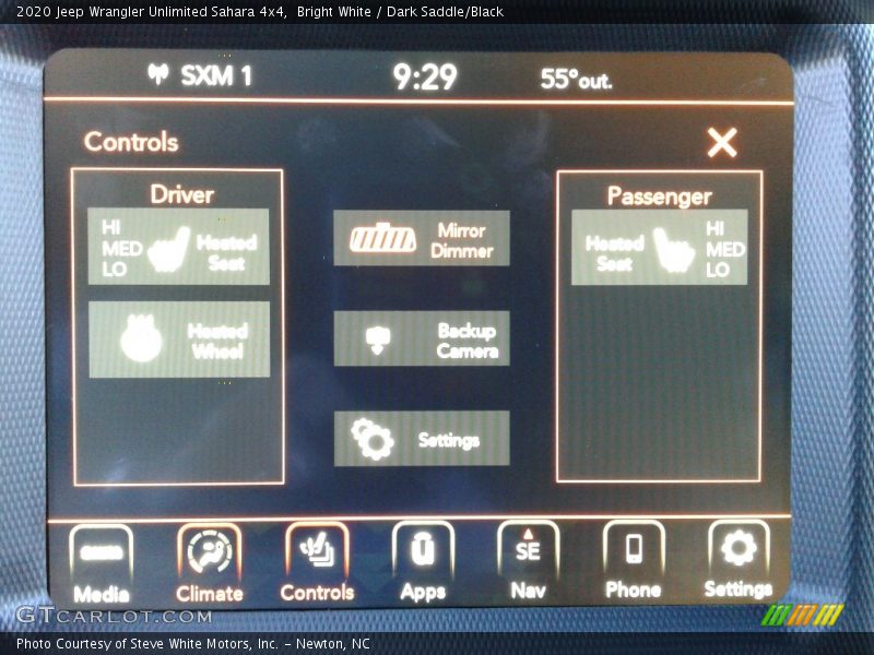 Bright White / Dark Saddle/Black 2020 Jeep Wrangler Unlimited Sahara 4x4