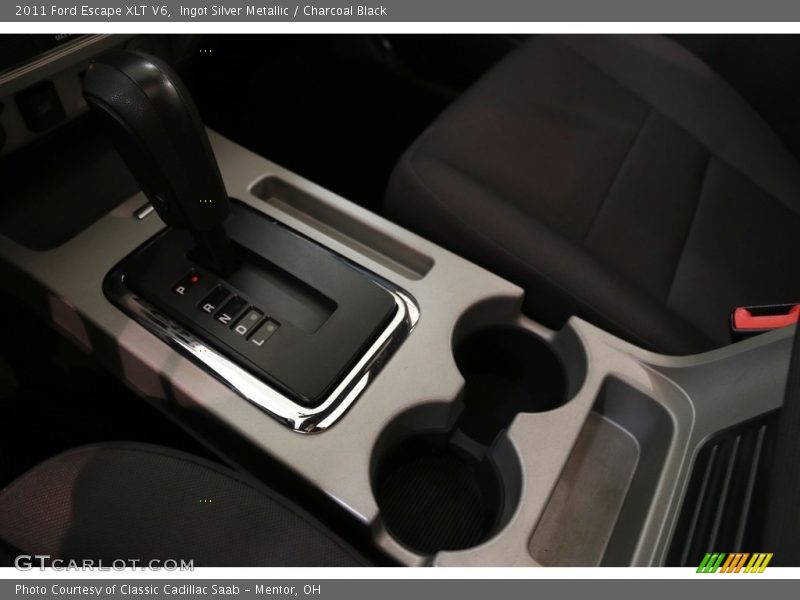 Ingot Silver Metallic / Charcoal Black 2011 Ford Escape XLT V6