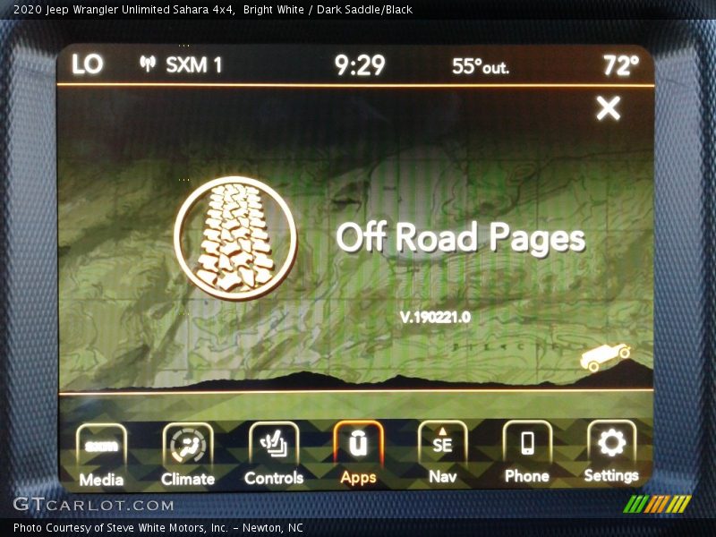 Bright White / Dark Saddle/Black 2020 Jeep Wrangler Unlimited Sahara 4x4