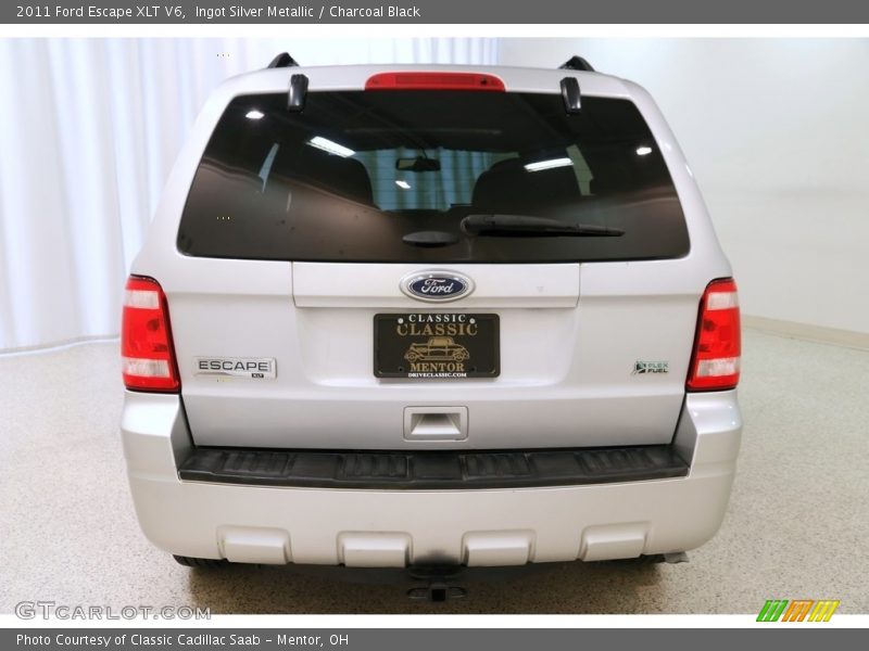 Ingot Silver Metallic / Charcoal Black 2011 Ford Escape XLT V6