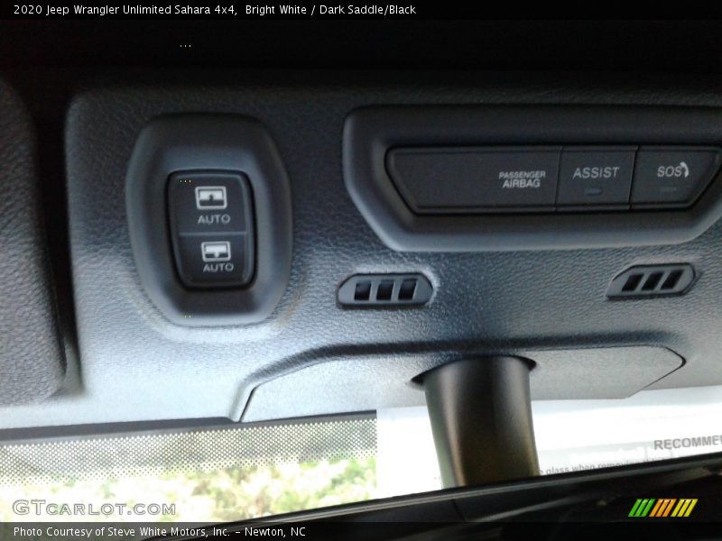 Bright White / Dark Saddle/Black 2020 Jeep Wrangler Unlimited Sahara 4x4