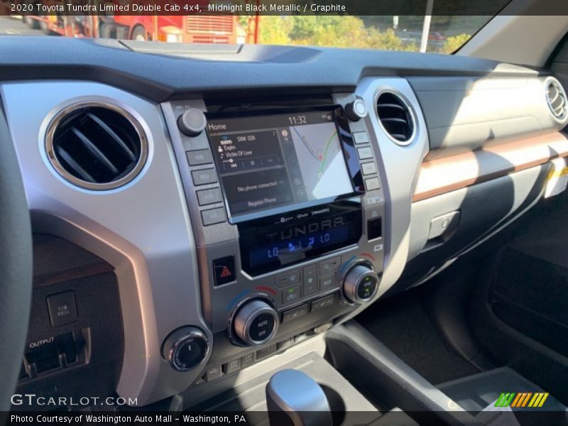 Controls of 2020 Tundra Limited Double Cab 4x4