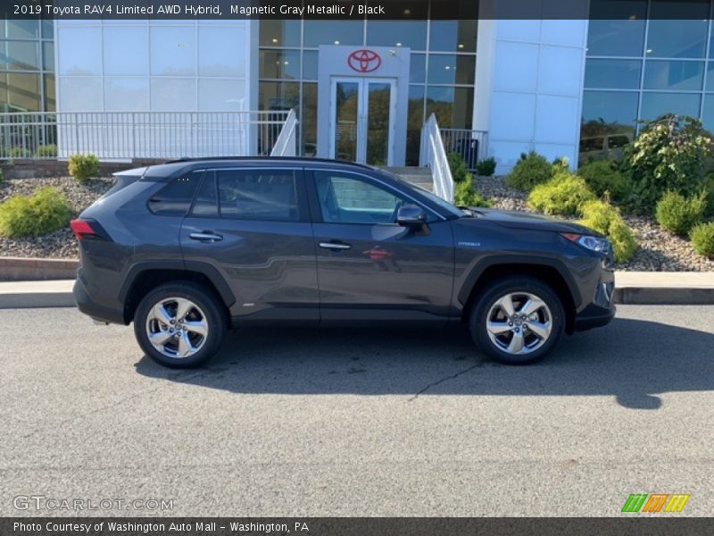 Magnetic Gray Metallic / Black 2019 Toyota RAV4 Limited AWD Hybrid