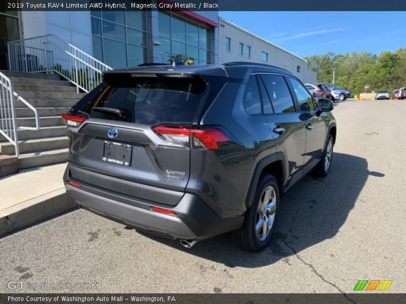 Magnetic Gray Metallic / Black 2019 Toyota RAV4 Limited AWD Hybrid