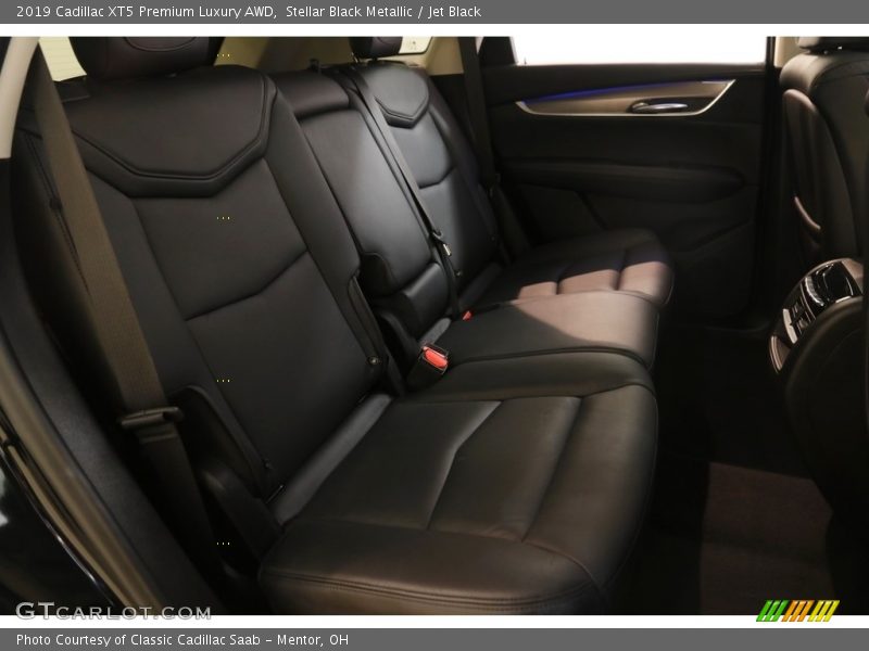 Stellar Black Metallic / Jet Black 2019 Cadillac XT5 Premium Luxury AWD