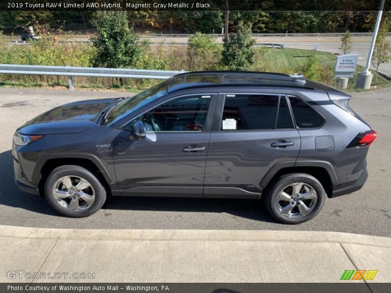 Magnetic Gray Metallic / Black 2019 Toyota RAV4 Limited AWD Hybrid