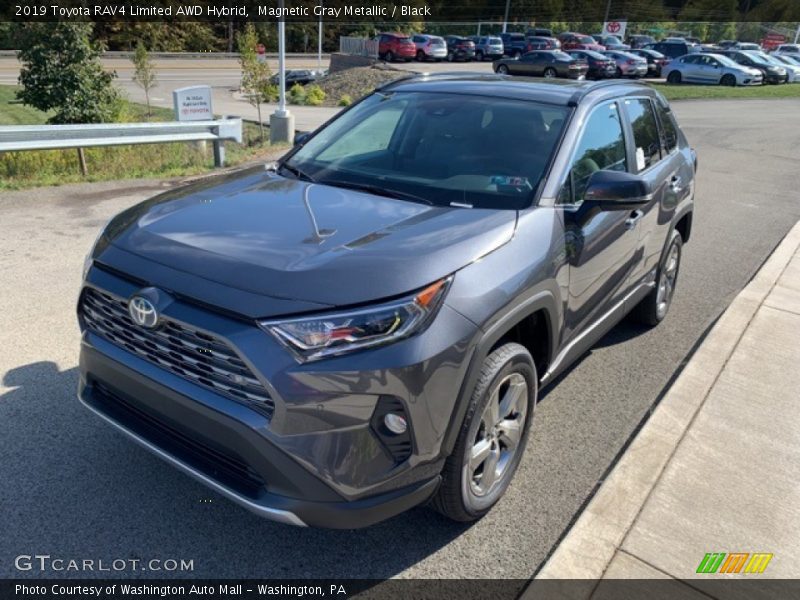 Magnetic Gray Metallic / Black 2019 Toyota RAV4 Limited AWD Hybrid