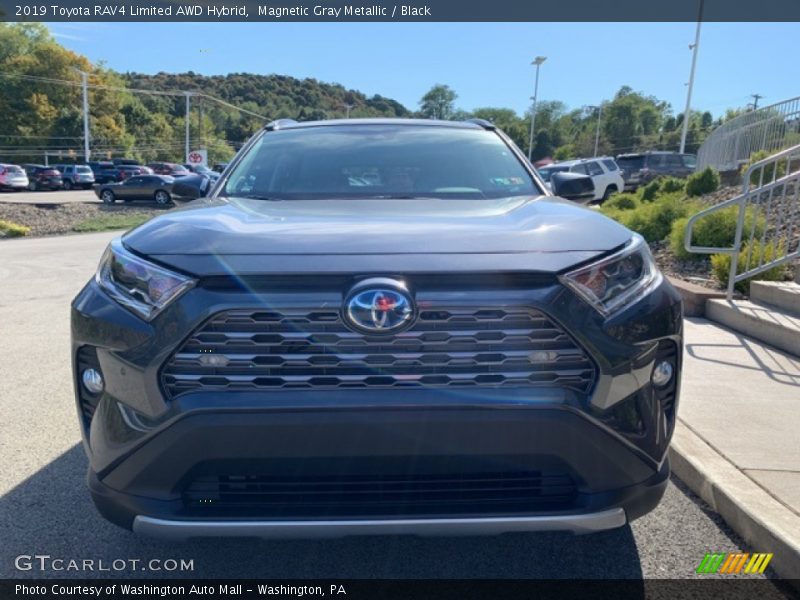 Magnetic Gray Metallic / Black 2019 Toyota RAV4 Limited AWD Hybrid