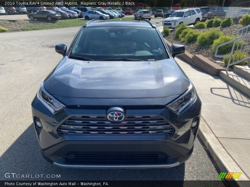 Magnetic Gray Metallic / Black 2019 Toyota RAV4 Limited AWD Hybrid