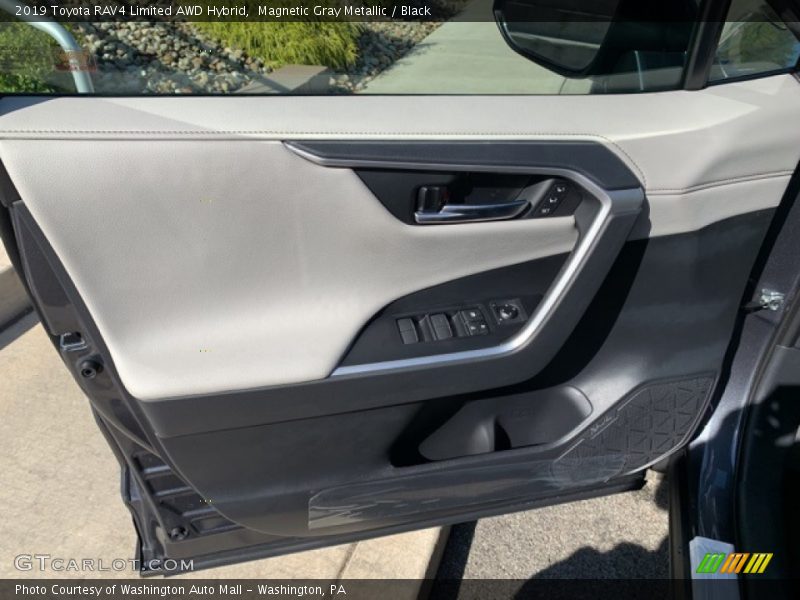 Magnetic Gray Metallic / Black 2019 Toyota RAV4 Limited AWD Hybrid