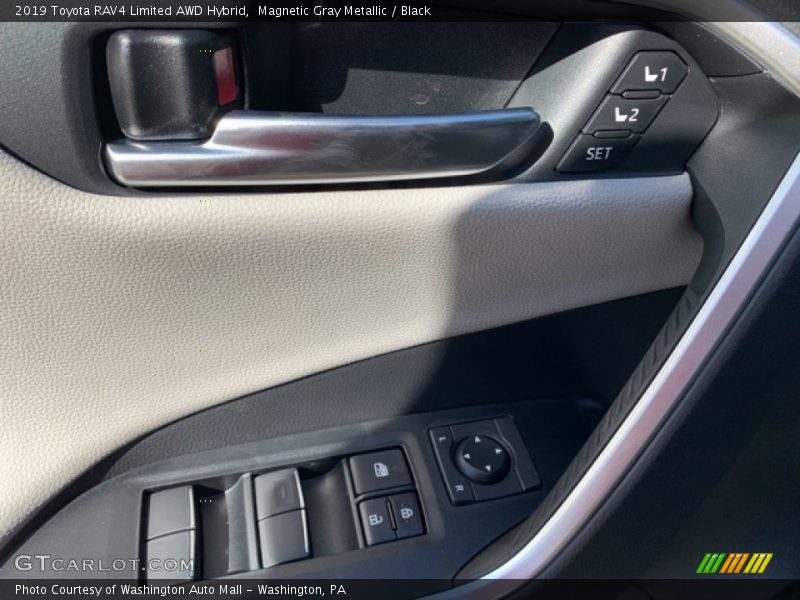 Magnetic Gray Metallic / Black 2019 Toyota RAV4 Limited AWD Hybrid