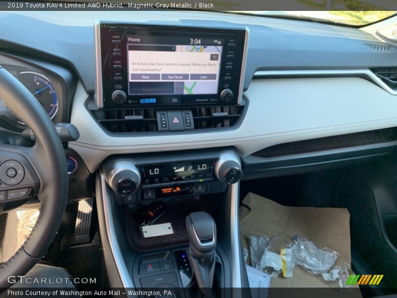 Magnetic Gray Metallic / Black 2019 Toyota RAV4 Limited AWD Hybrid