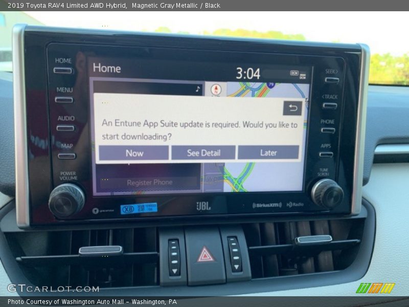 Magnetic Gray Metallic / Black 2019 Toyota RAV4 Limited AWD Hybrid
