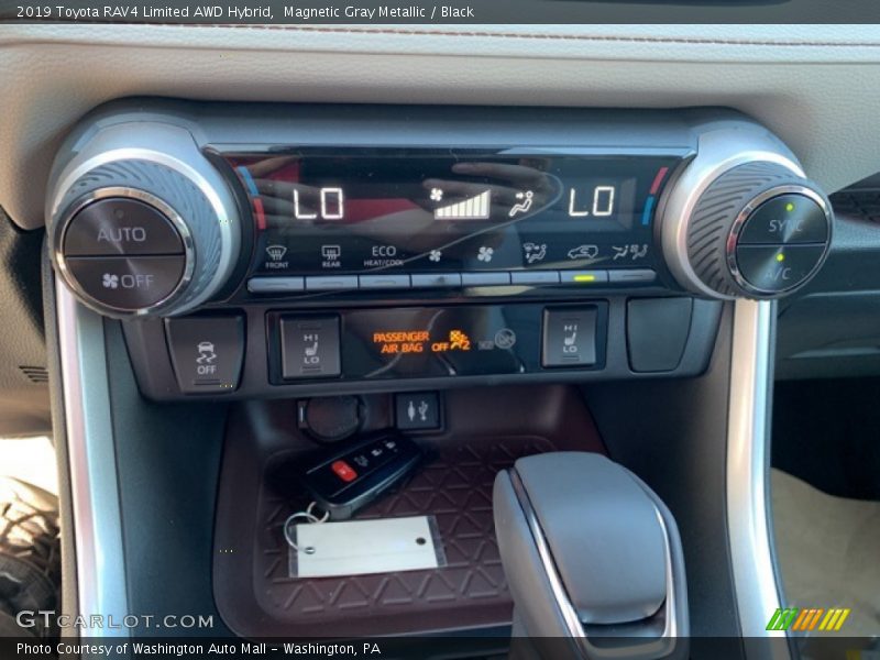 Magnetic Gray Metallic / Black 2019 Toyota RAV4 Limited AWD Hybrid