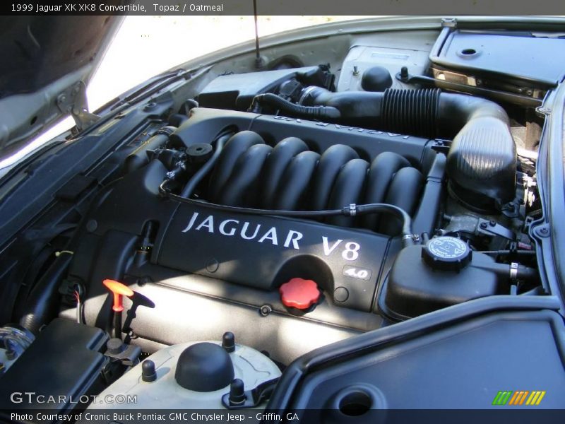 Topaz / Oatmeal 1999 Jaguar XK XK8 Convertible