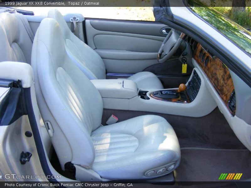 Topaz / Oatmeal 1999 Jaguar XK XK8 Convertible