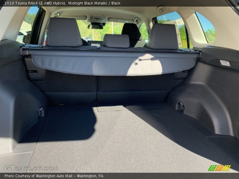 Midnight Black Metallic / Black 2019 Toyota RAV4 LE AWD Hybrid