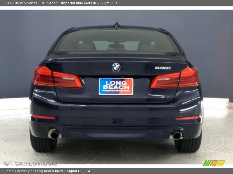 Imperial Blue Metallic / Night Blue 2019 BMW 5 Series 530i Sedan
