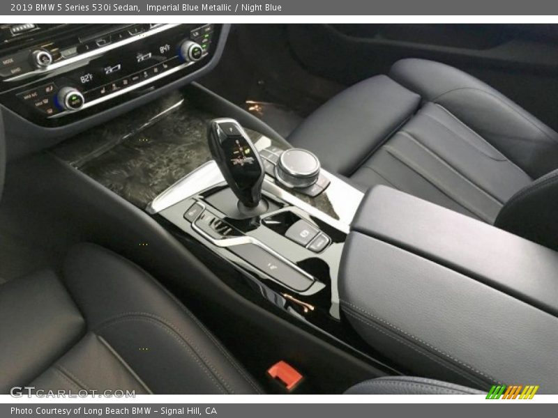 Imperial Blue Metallic / Night Blue 2019 BMW 5 Series 530i Sedan