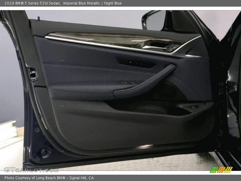 Imperial Blue Metallic / Night Blue 2019 BMW 5 Series 530i Sedan