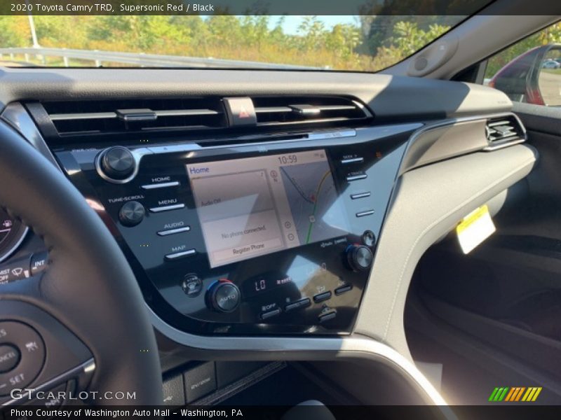 Supersonic Red / Black 2020 Toyota Camry TRD