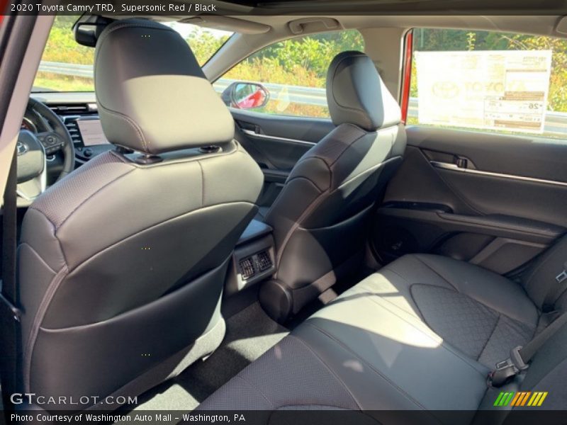 Supersonic Red / Black 2020 Toyota Camry TRD