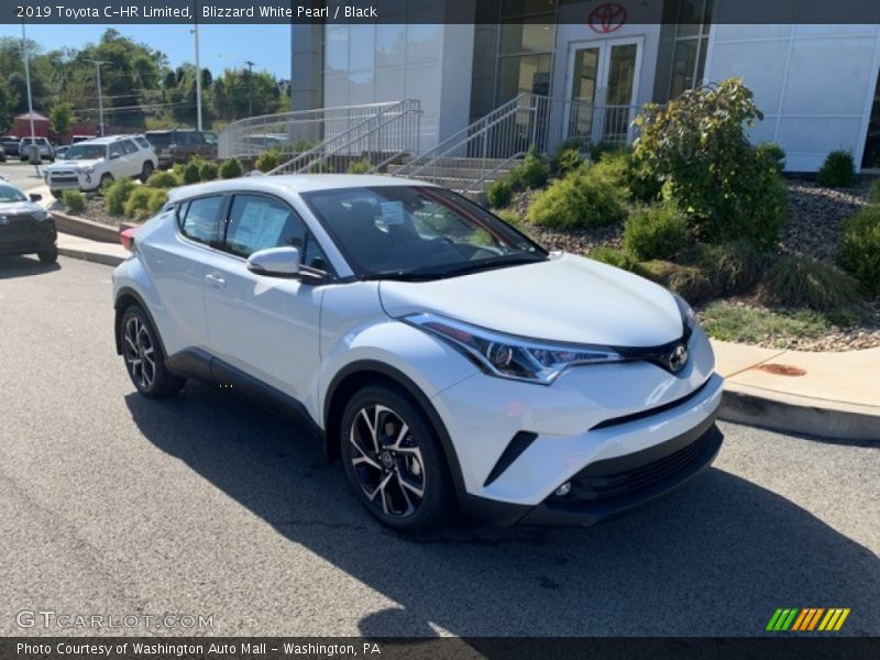 Blizzard White Pearl / Black 2019 Toyota C-HR Limited