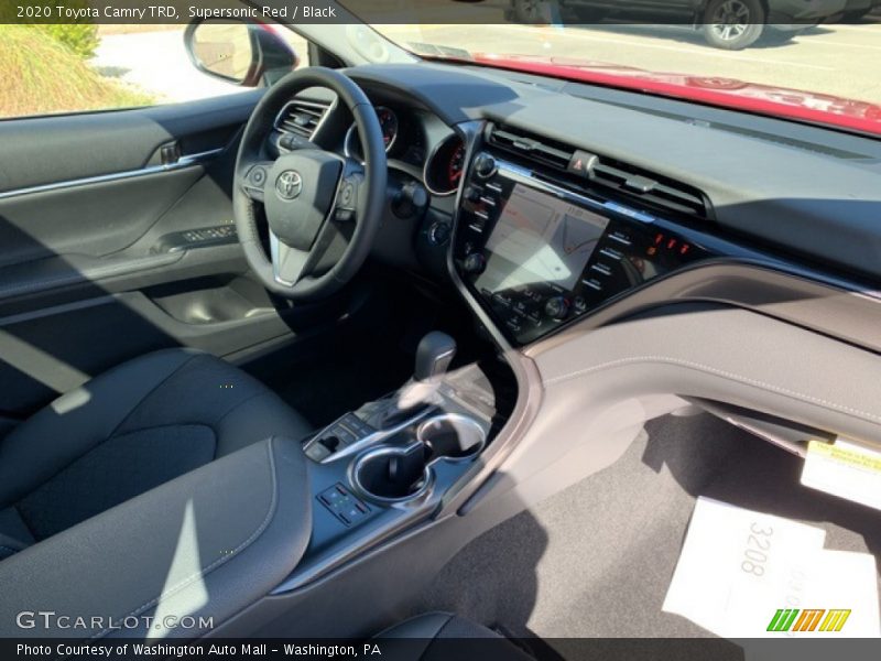 Supersonic Red / Black 2020 Toyota Camry TRD