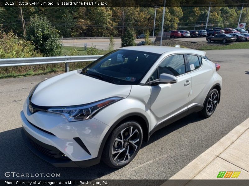Blizzard White Pearl / Black 2019 Toyota C-HR Limited