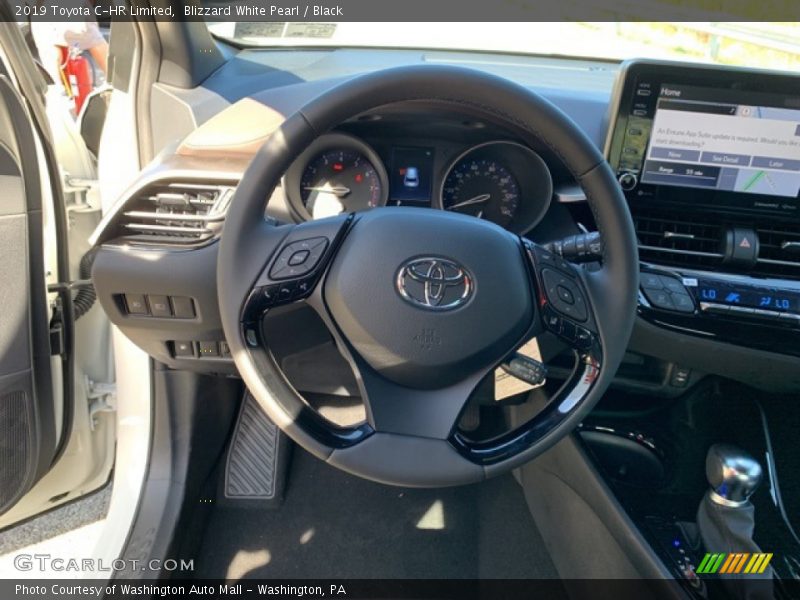Blizzard White Pearl / Black 2019 Toyota C-HR Limited