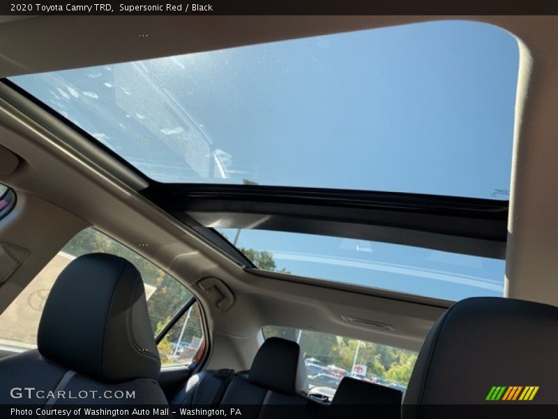 Supersonic Red / Black 2020 Toyota Camry TRD