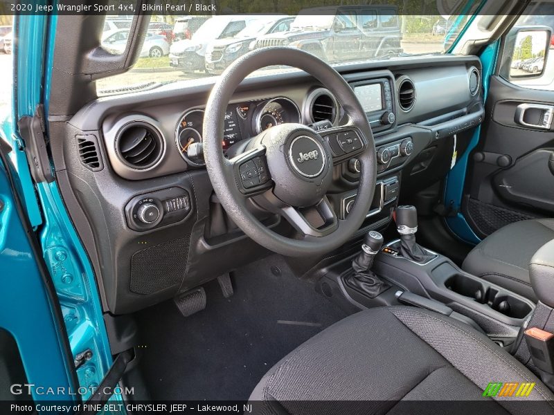  2020 Wrangler Sport 4x4 Black Interior