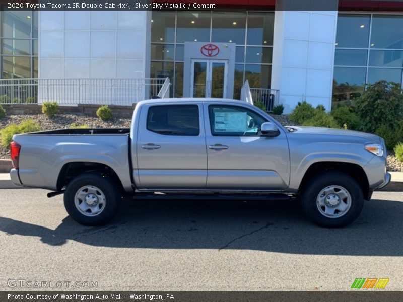  2020 Tacoma SR Double Cab 4x4 Silver Sky Metallic