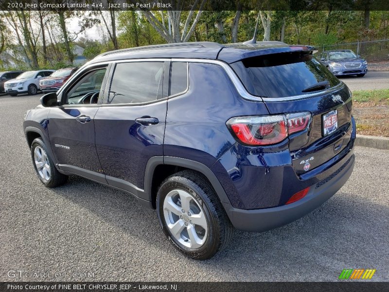 Jazz Blue Pearl / Black 2020 Jeep Compass Latitude 4x4
