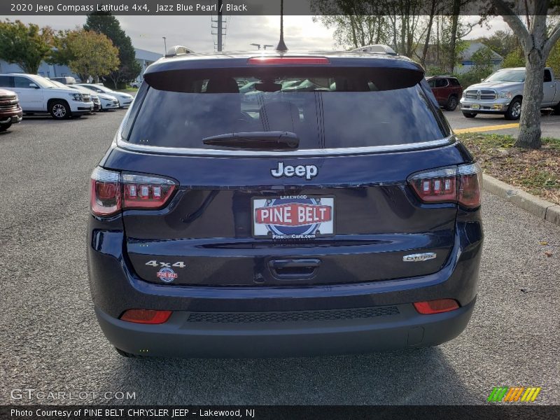 Jazz Blue Pearl / Black 2020 Jeep Compass Latitude 4x4