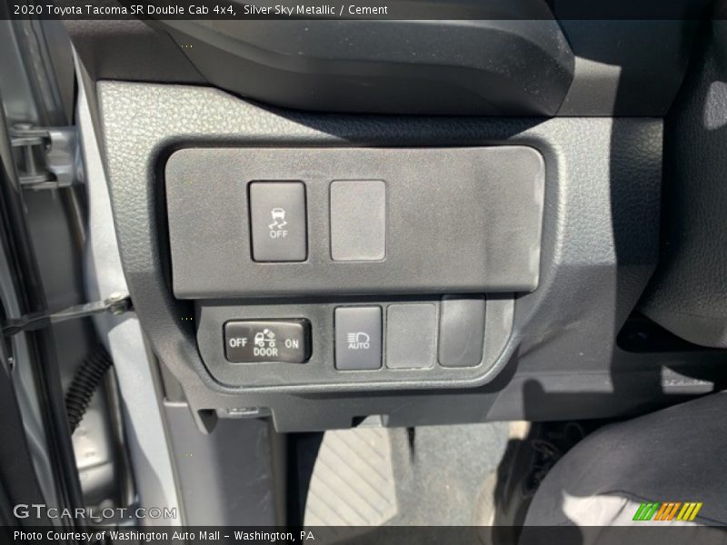 Silver Sky Metallic / Cement 2020 Toyota Tacoma SR Double Cab 4x4