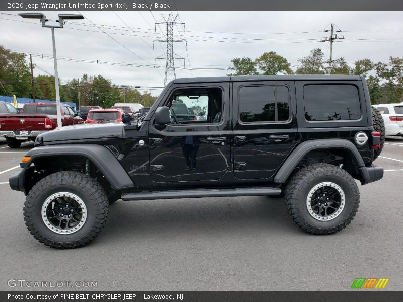 Black / Black 2020 Jeep Wrangler Unlimited Sport 4x4