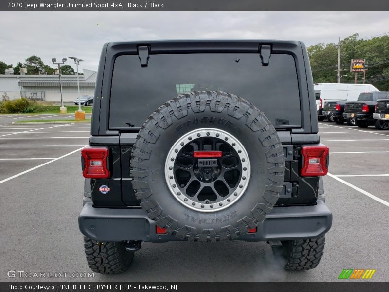 Black / Black 2020 Jeep Wrangler Unlimited Sport 4x4