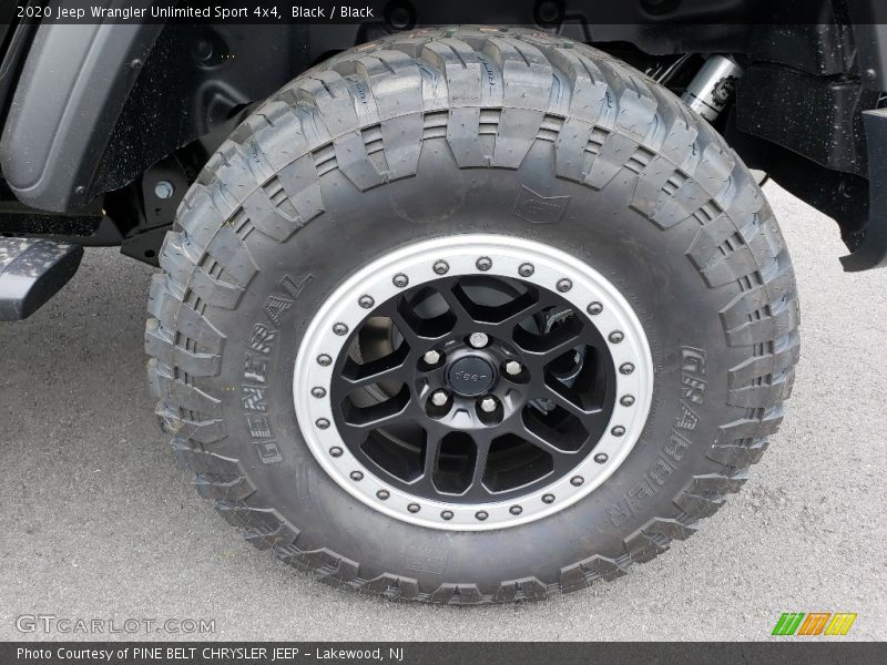 Black / Black 2020 Jeep Wrangler Unlimited Sport 4x4