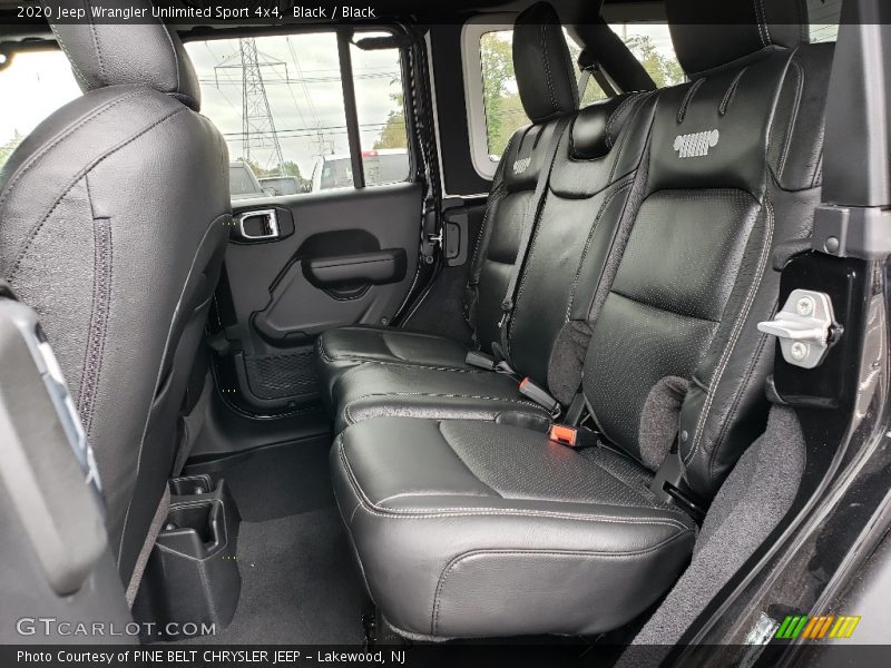 Black / Black 2020 Jeep Wrangler Unlimited Sport 4x4